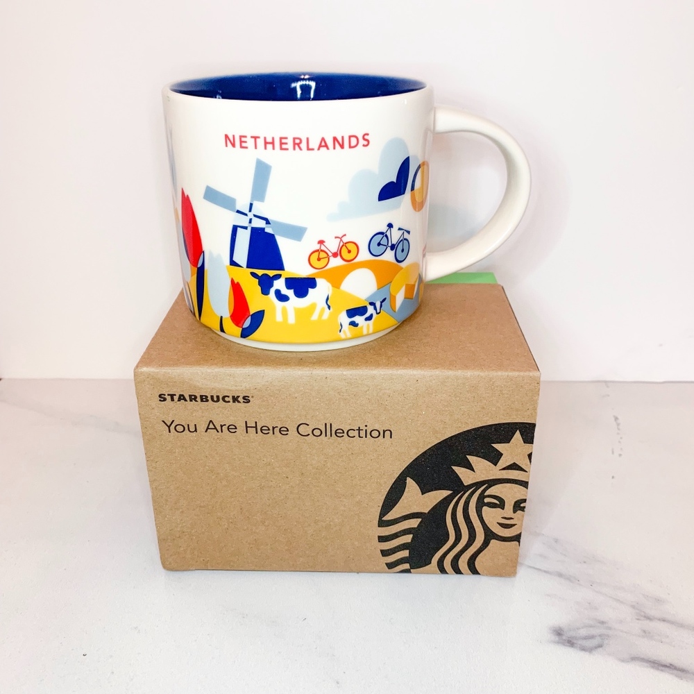 Starbucks You Are Here YAH Netherlands Mug NWT
